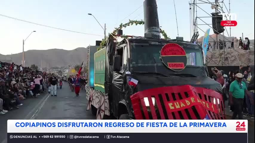 Fiesta de la Primavera tuvo masiva convocatoria