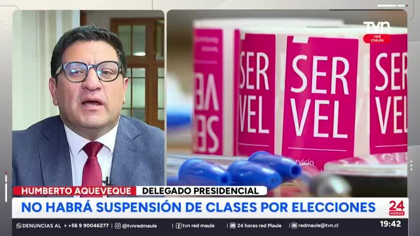 Elecciones contarán con 260 centros de votación en el Maule