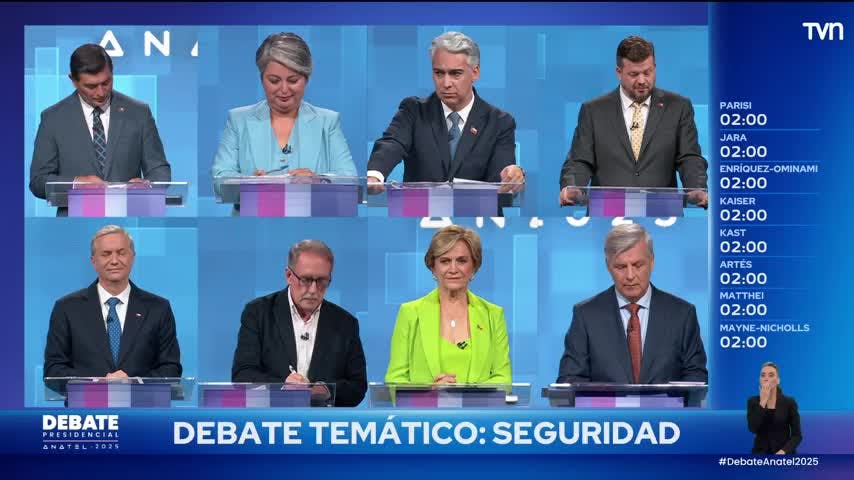 Candidatos explican a quién elegirán como ministro de Seguridad en un futuro gobierno