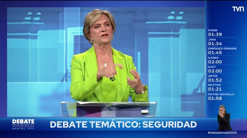 Debate presidencial Anatel 2025: Conoce las medidas de seguridad de los candidatos
