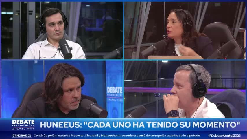 "Lo del vidrio ha sido el único 'gol'": Mayol destaca frase de Matthei en el Debate Anatel