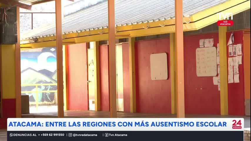 Atacama es la segunda región con más ausentismo escolar
