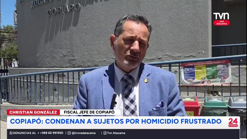 Copiapó: Brutal ataque a joven terminó con dos sujetos condenados