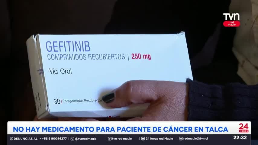 Paciente con cáncer sin medicamentos desde hace una semana