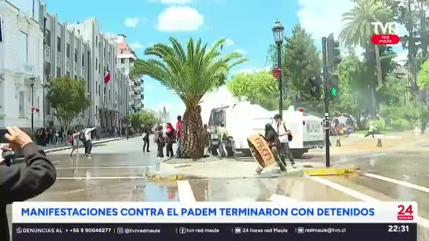 Menores fueron formalizados por disturbios y agresión a Carabineros