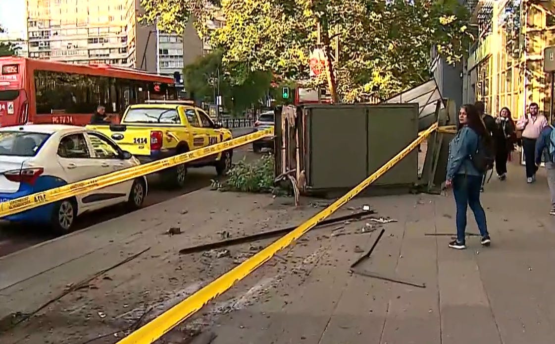 Ataque de tos provoca grave accidente en Providencia 