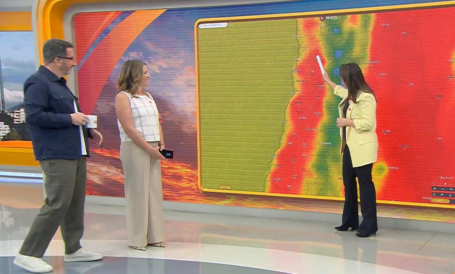 ¡Hasta 35°C en la zona central! Mira el informe del tiempo para este jueves en todo el país 