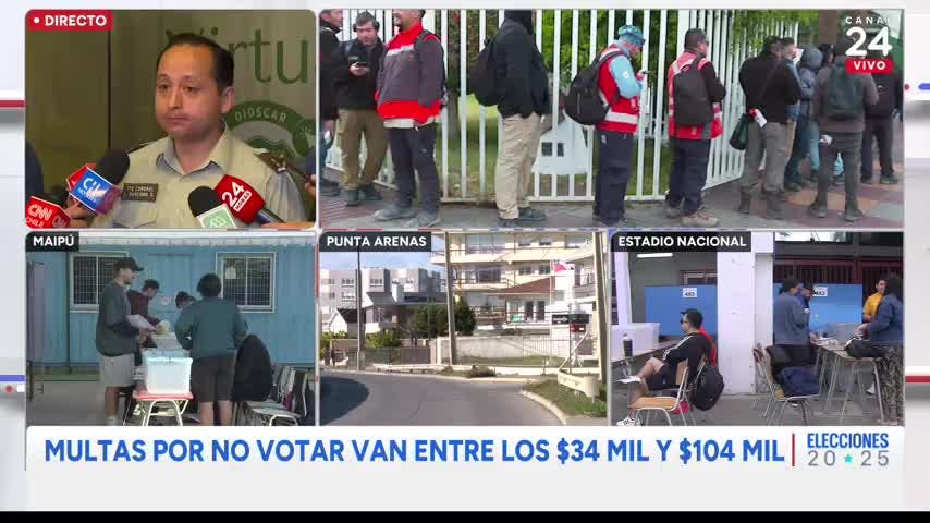 "Hay que tener paciencia": carabineros explica caída de Comisaría Virtual por elecciones