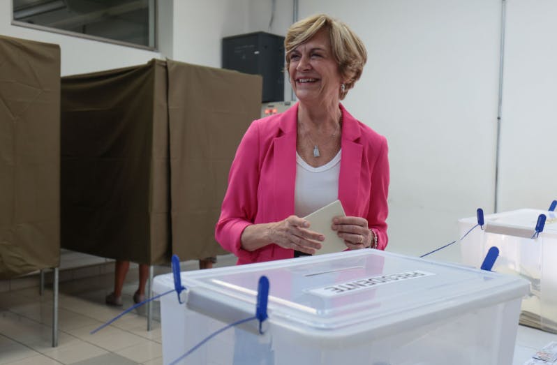 Evelyn Matthei: "Tengo la confianza que votarán por alguien que pueda sacar al país adelante"