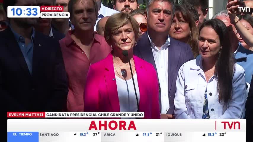 "No importa la foto, sino las intenciones de trabajar juntos": Matthei y futuro tras primera vuelta