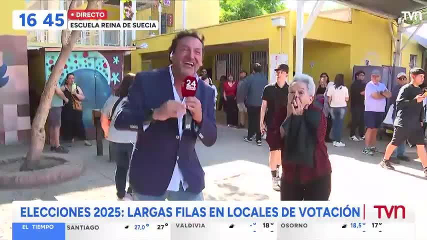 "¡Soy genial!": Nancy, la mujer que se robó la película en despacho con Daniel Fuenzalida
