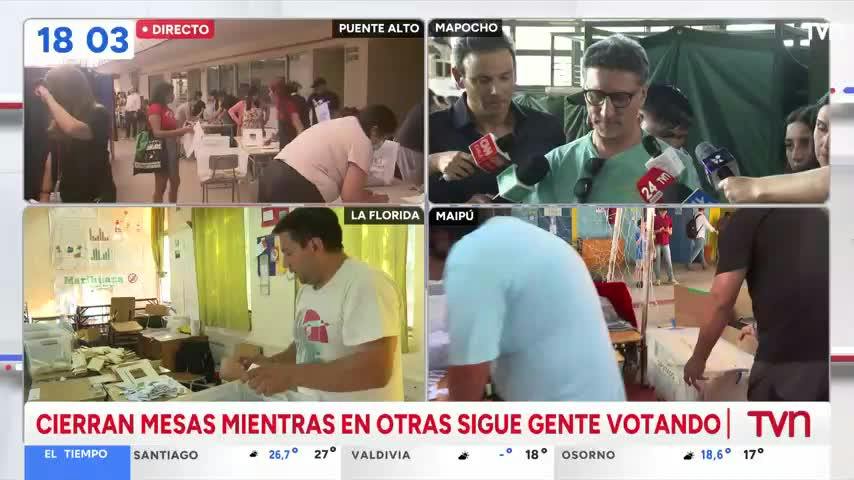 Comienza el conteo de votos 