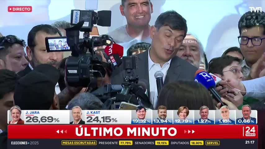 Parisi llama a Jara y Kast a ganarse los votos: "No firmo un cheque en blanco a nadie"