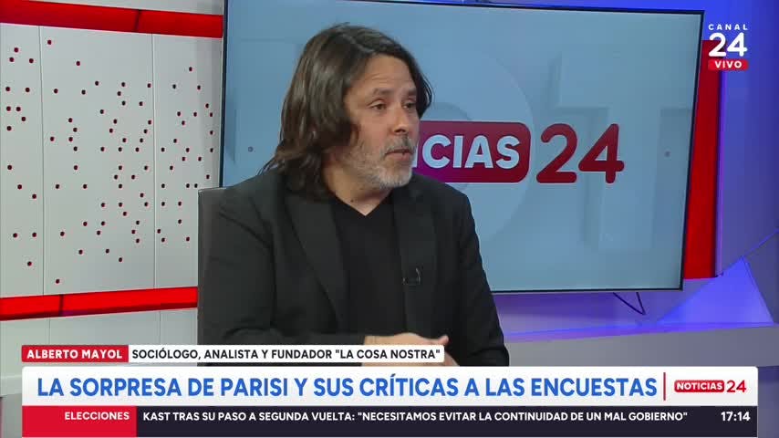 Alberto Mayol a Franco Parisi por desacierto de encuestas: “Descarto por completo cualquier tipo de manipulación”