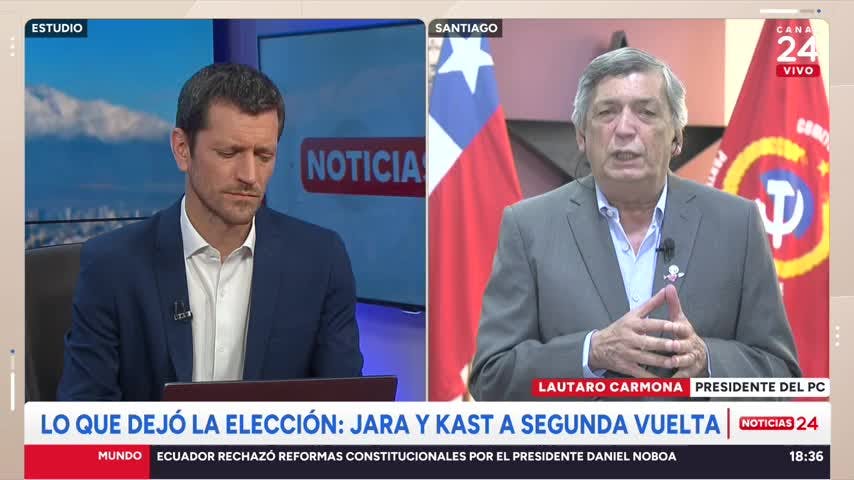 Presidente del PC y programas de Jara y Parisi: “Deben haber muchas más propuestas coincidentes”