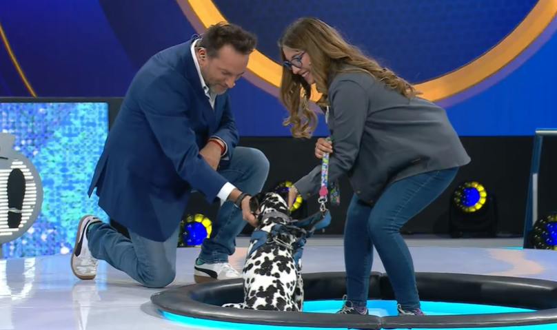 ¡Josefa llegó a competir junto a su "perrhija" Lourdes! 