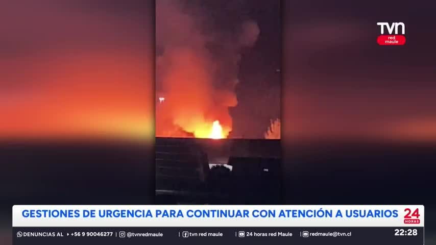Tras incendio que afectó a Cesfam de Pelluhue