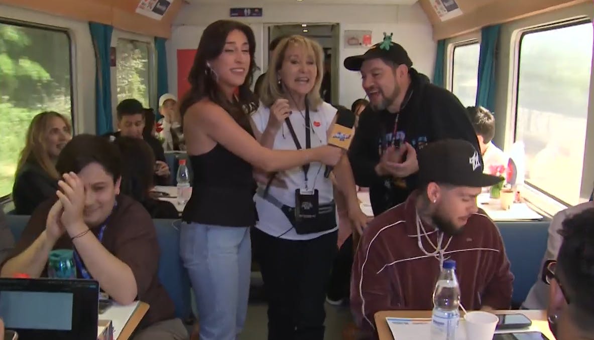¡Nos vamos al sur en el tren solidario de la Teletón!