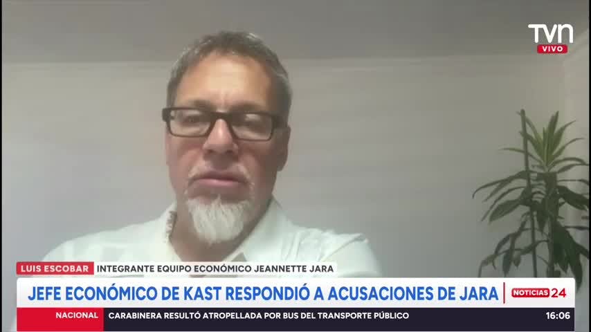 Comando de Jara arremete otra vez contra economista de Kast, Jorge Quiroz