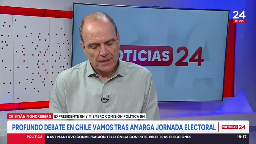 Monckeberg y eventual gobierno de Kast: “Los partidos deben tomar una decisión, yo creo que es importante estar”