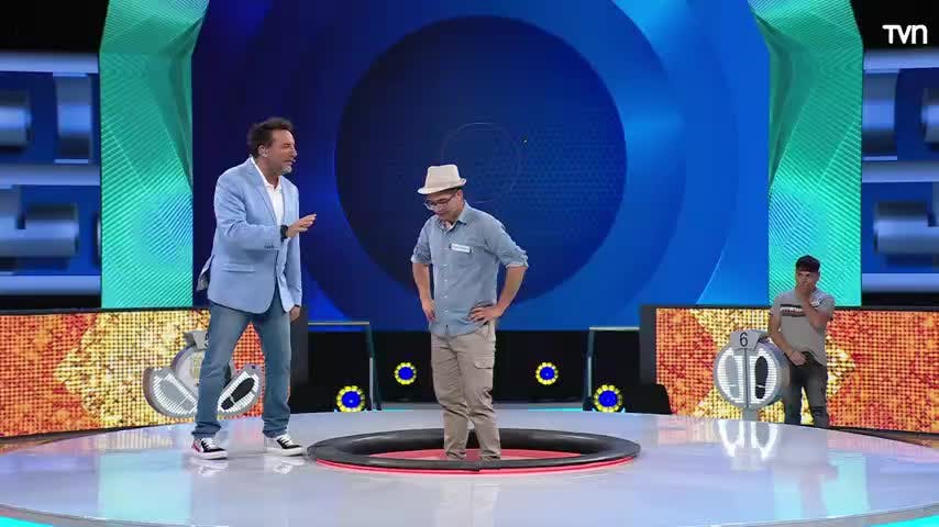 Daniel Fuenzalida y la "risoterapia" en ¡Ahora Caigo!