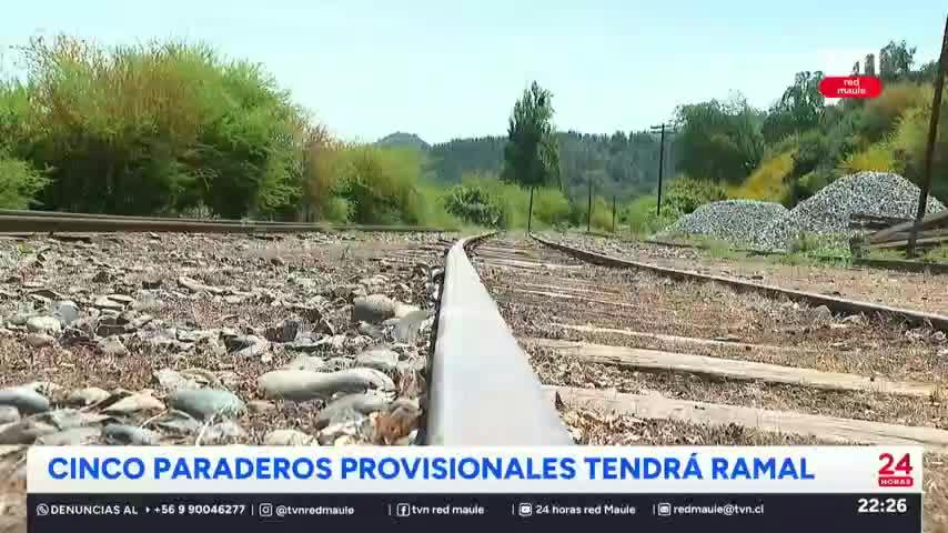 Buscan que Ramal Talca-Constitución tenga paraderos adicionales