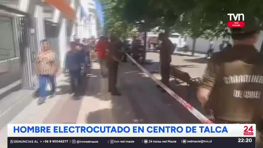 Hombre habría intentado robar cable de cobre y resultó electrocutado