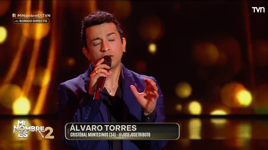 Álvaro Torres busca un cupo en la semana final de Mi Nombre Es