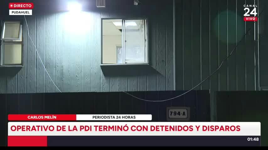 Operativo de la PDI terminó con detenidos y disparos en Pudahuel: realizaban transacción clandestina 