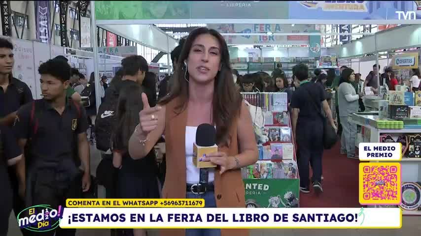 Ya comenzó la Feria del Libro en Santiago