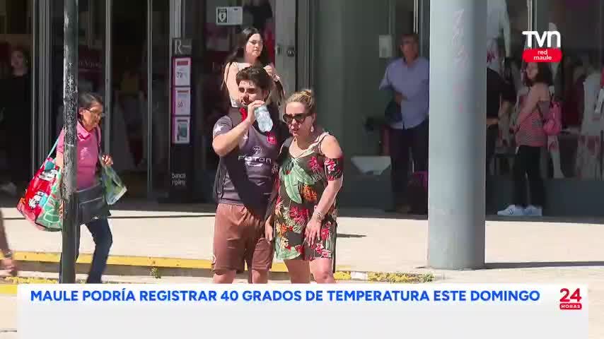 Maule podría registrar 40 grados de temperaturas este fin de semana