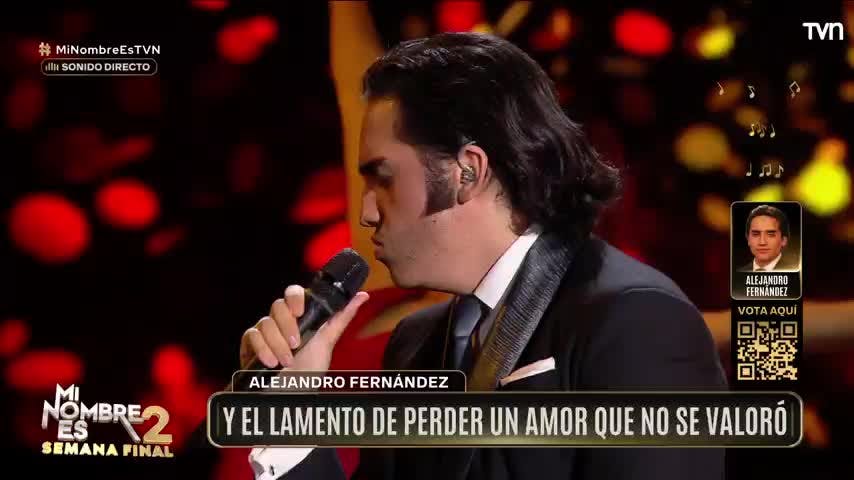 Un himno de los corazones rotos en la voz de Alejandro Fernández