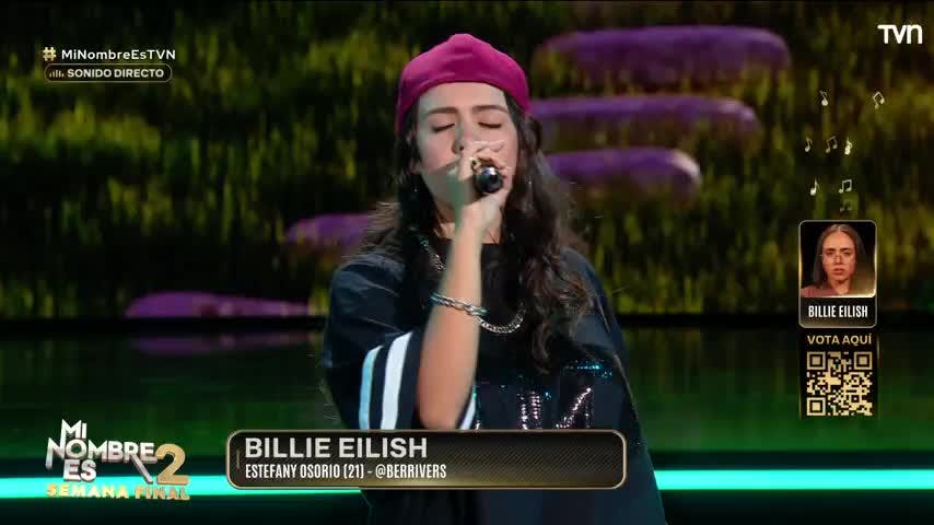 Billie Eilish canta  "Birds of a Feather" en Mi Nombre Es