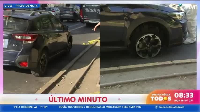 Carabinero es atropellado tras fiscalización cerca de La Moneda