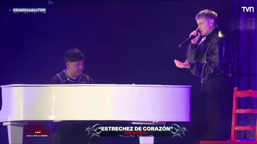 El homenaje de Kidd Voodoo a Los Prisioneros en su concierto en Puerto Montt