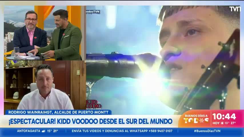 ¡Espectacular! Kidd Voodoo desde el Sur del Mundo fue un completo éxito  