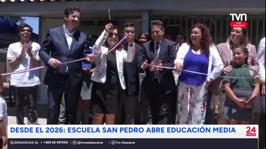 Desde el 2026: Escuela San Pedro se convertirá en liceo