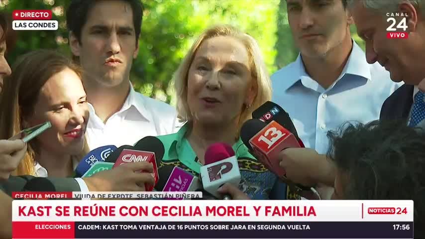"Cuenta con nosotros": Familia Piñera Morel entregó su apoyo a Kast