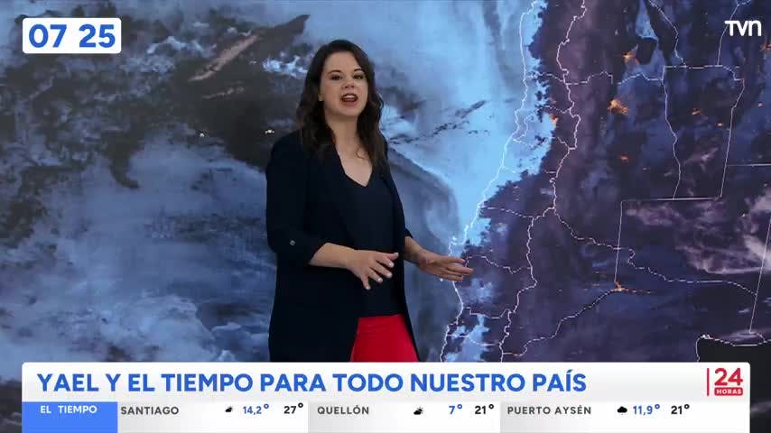 Yael Szewkis nos adelanta el tiempo para todo el país