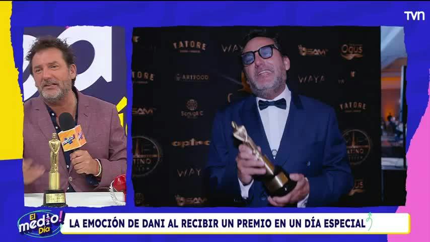 "Me lo mandó": Daniel Fuenzalida y la conexión del cumpleaño de su madre con los premios Martín Fierro Latino