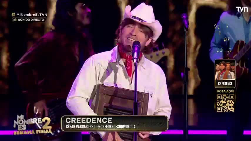 La alegría de Creedence llena el escenario de Mi Nombre Es
