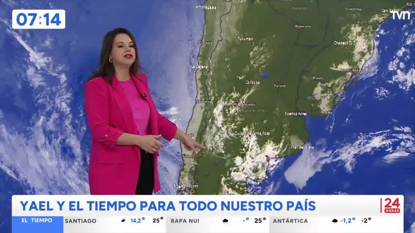 Revisa el pronóstico del tiempo con Yael para esta semana