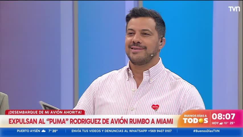 "Desembarque de mi avión ahorita!: Expulsan al "Puma" Rodriguez de aeronave