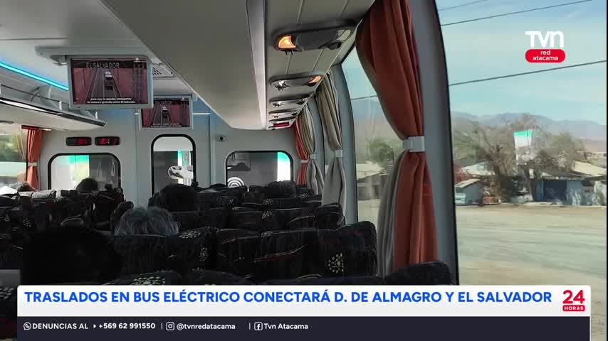 Bus eléctrico conectará D. de Almagro y El Salvador