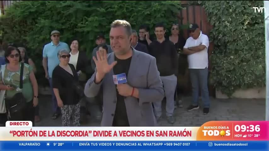 "Portón de la discordia" divide a vecinos en San Ramón 