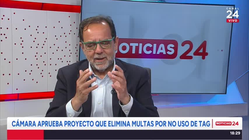 Diputado Mulet y proyecto que elimina multas por no uso de TAG: “Es abusivo, desproporcionado”