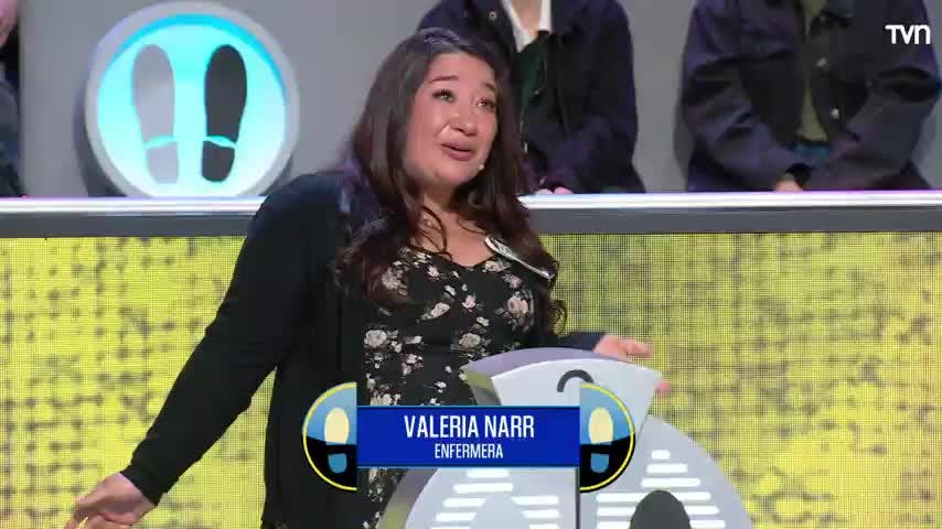 "¡Jetzt Falle ich!": Valeria se lució hablando alemán en ¡Ahora Caigo!