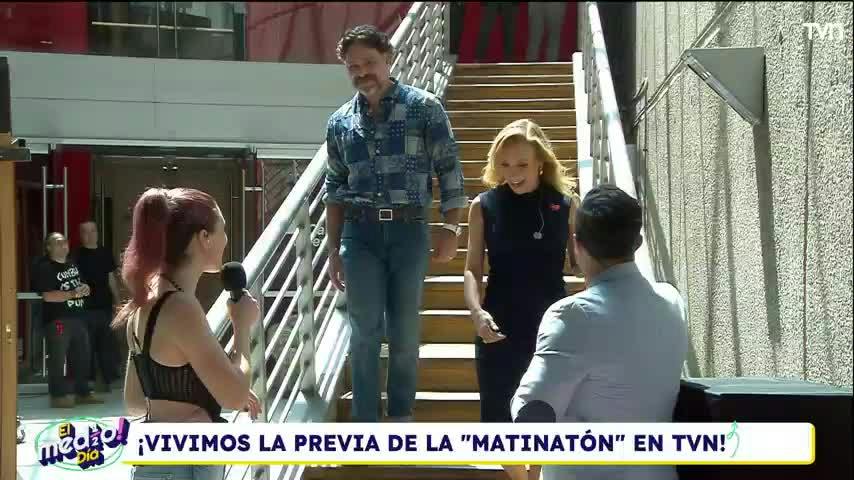 "Me imita porque...": Neme y Viñuela se reencuentran en la previa de la "Matinatón"