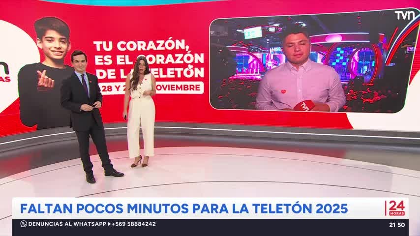 Llegó el Presidente Boric, Kast y Jara: todo listo para la Teletón 2025