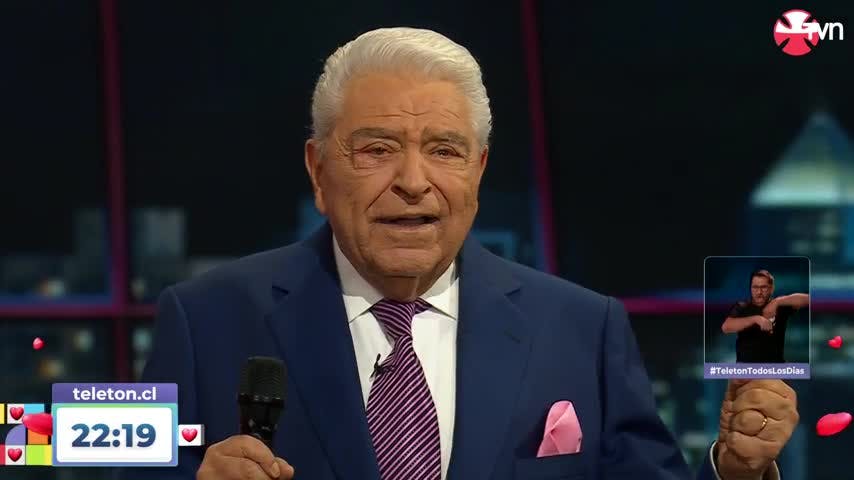Así fue el discurso inaugural de Mario Kreutzberger en la Teletón: "Siempre he estado aquí"